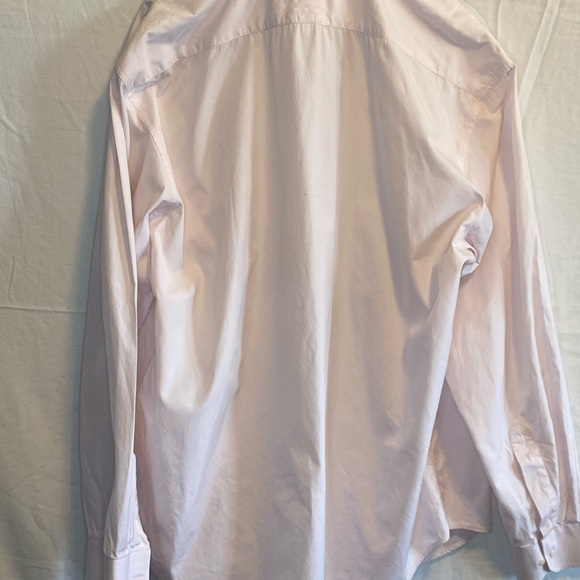 Henry singer blush colour imported cotton dress shirt 17.5” - Picture 6 of 6